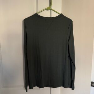 Wishlist Women's Dark Green Long Sleeve Tee